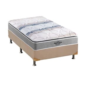 Cama Box Solteiro: Colchão Probel D33/Ag65 Guarda Costas Extreme Resistence + Base Clean(88X188)