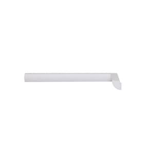 Kit com 20 Barras Rodateto de Poliestireno 2,0cm X 20mm Liso 40m Branco