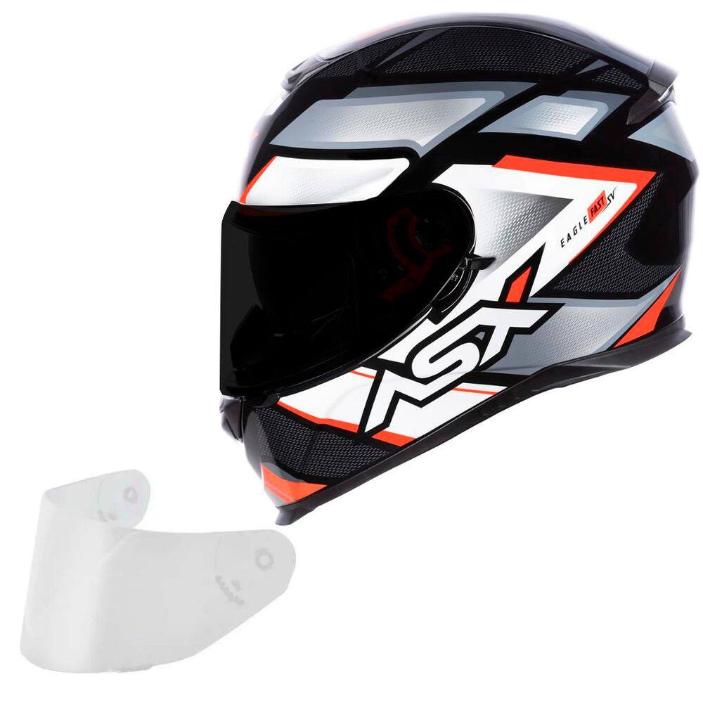 Capacete Moto Asx Eagle Sv Fast | Casas Bahia