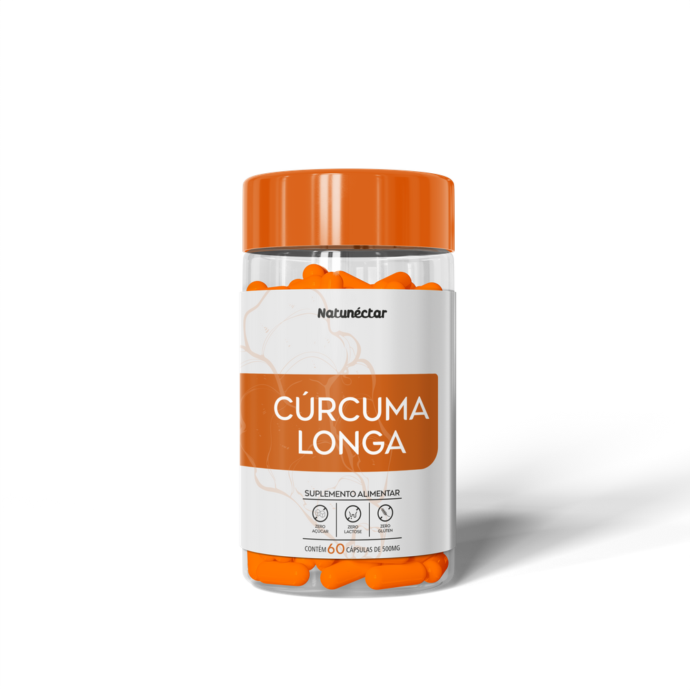 Curcuma 500mg Natunectar - 60 Cápsulas