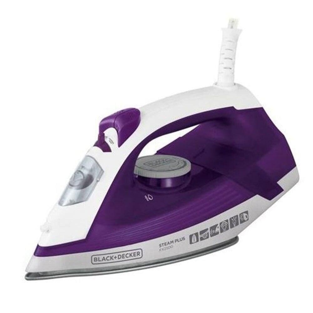 Ferro de Passar a Vapor Black Decker, FX2500, Roxo