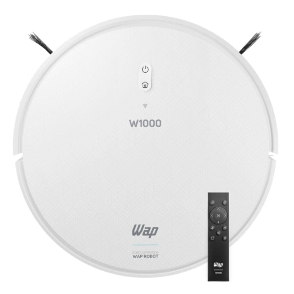 Robo Aspirador Wap Smart Mapeamento Comando Alexa e Google