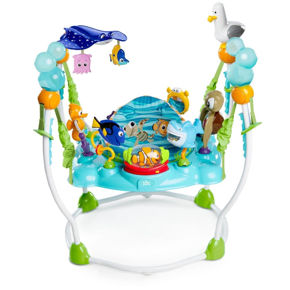 Centro de atividades para bebês Jumper Bright começa a encontrar Nemo