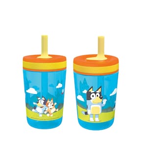 Conjunto de copos Zak Designs Bluey Kelso 450 ml e 2 unidades para crianças
