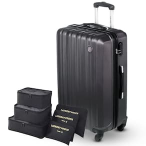 Mala Grande Sestini 23Kg Abs Rígido/Cadeado/Garantia + Kit