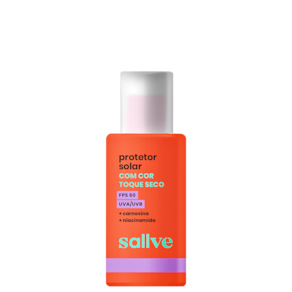Sallve FPS60 Cor 50 - Protetor Solar com Cor 40g