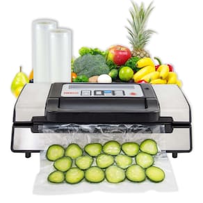 Seladora a vácuo Nesco Deluxe Food VS-12 130W com kit de bolsas prateadas