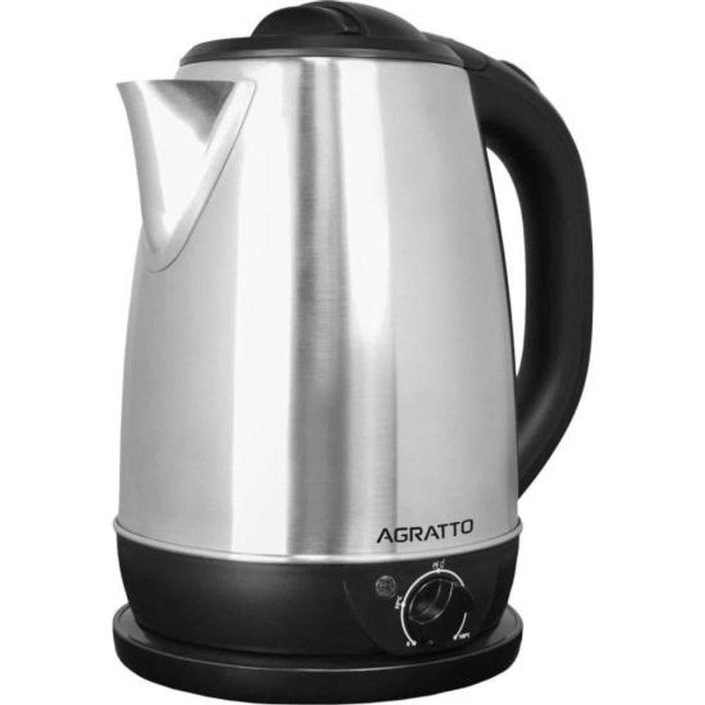 Chaleira Elétrica Agratto Aroma 2,2 Litros Inox 127V