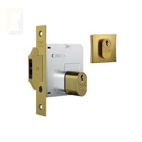 Fechadura Stam Correr-bater Externa 1006 Dourado