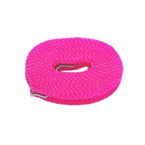 Varal Portátil Em Rolo Acampamento Viagem 10 M Rosa