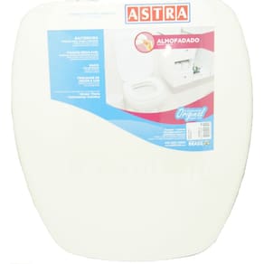 Assento Sanitário Almofadado Thema Incepa Biscuit