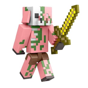 Brinquedo de ação Mattel Minecraft Craft-A-Block Zombie 6+ Years