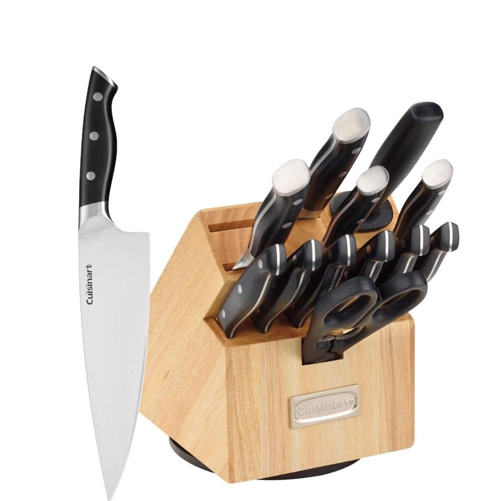 Conjunto De Facas Com Suporte Giratorio Cuisinart 15 Peças C77Trr-15P