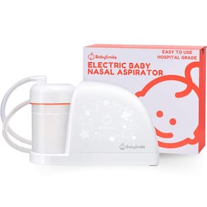 Aspirador nasal elétrico para bebês BabySmile Hospital Grade