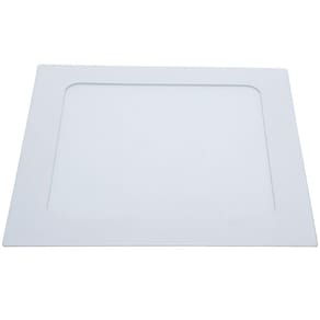 Painel Plafon Led de Embutir Modaza Quadrado 12W, Luz Branca 6500K
