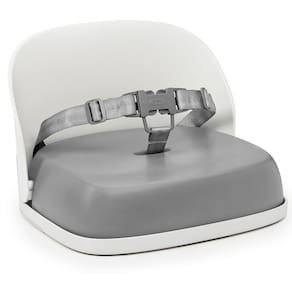 Assento elevatório OXO Tot Perch com alças para crianças de 15 m ou mais cinza
