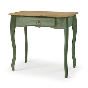 Aparador para Sala Pés Luiz XV com Gaveta D230 - Verde Rustic