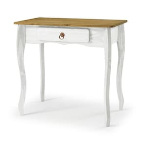 Aparador para Sala Pés Luiz XV com Gaveta D230 - Branco Rustic