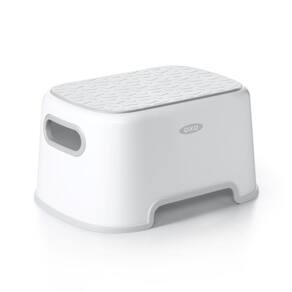 Banqueta OXO Tot Grey de 7 polegadas de altura para crianças, pacote com 1