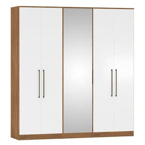 Quarto Modulado Casal Irlanda Composição 5 Amêndola-branco - Demartêz Amêndola-branco