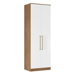 Guarda Roupa Modulado Irlanda 2 Portas Amêndola-branco - Demartêz Amêndola-branco