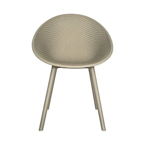 Cadeira para Jardim Drops Design Moderno Cinza
