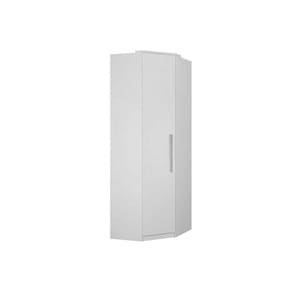 Closet Modulado De Canto Oblíquo Rizon C/ 1 Porta Cor Branco - Novo Horizonte