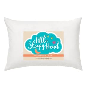 Almofada juvenil Little Sleepy Head Soft Hipoalergênica 40x55cm