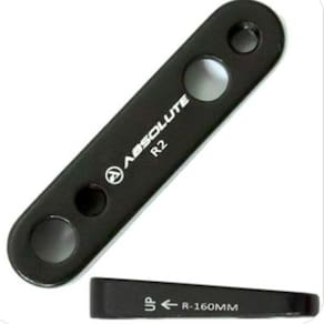 Adaptador Alumínio Fm/Fm160Mm Freio Disc Flat Mount Traseiro