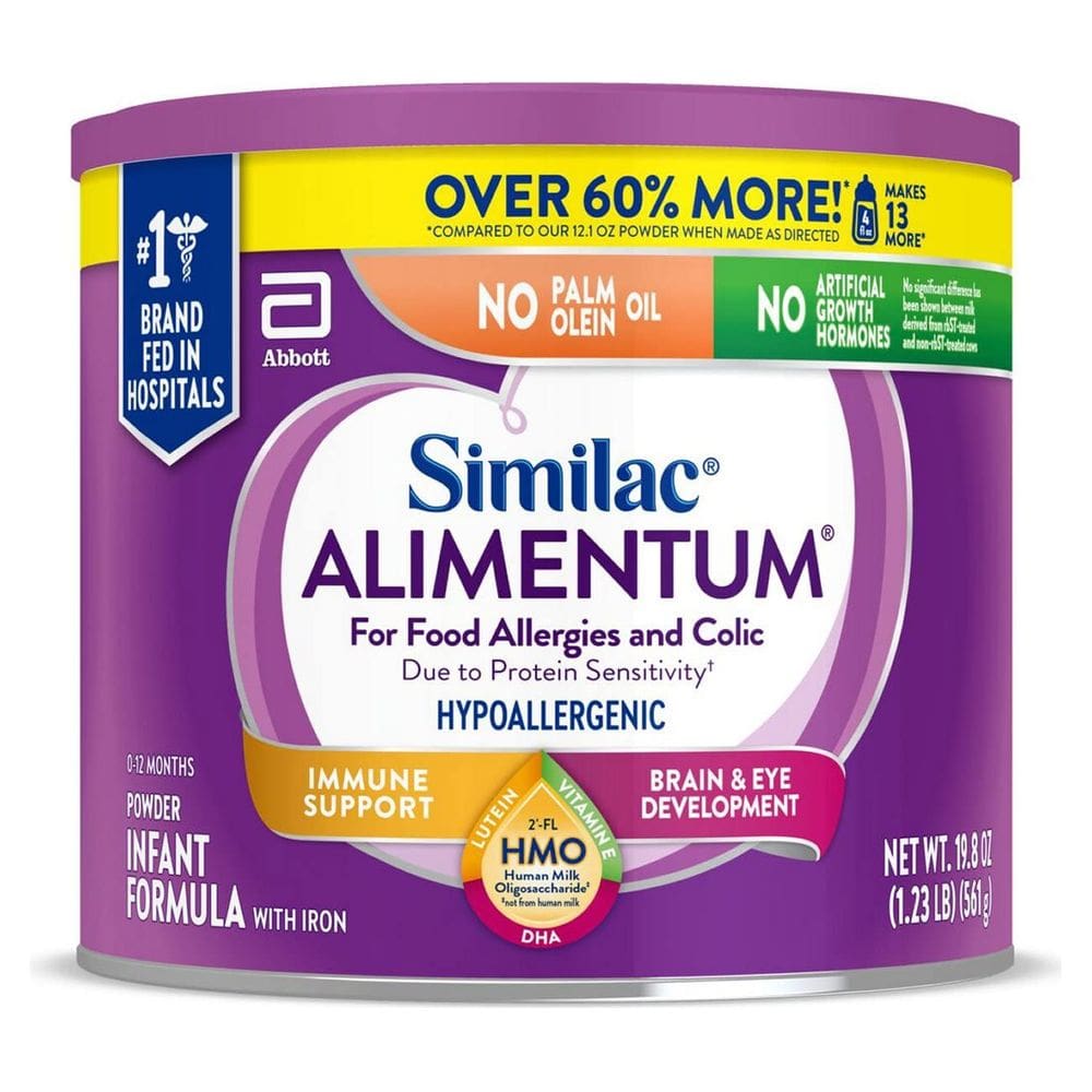 Fórmula infantil Similac Alimentum hipoalergênica 585ml
