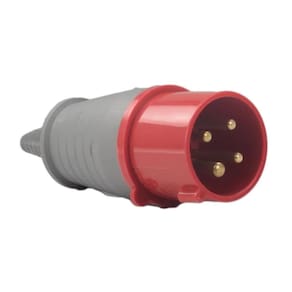 Plug Industrial Soprano 3P+T IP44 32A 380\440Vca Vermelho