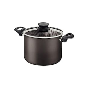Caldeirão Paris Antiaderente Starflon Max Chumbo Tampa Vidro 18cm 3,1l Tramontina