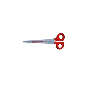 Tesoura Gigante Do Itu - Plastico - Jumbo Plastic Scissor B+ Cor Vermelho