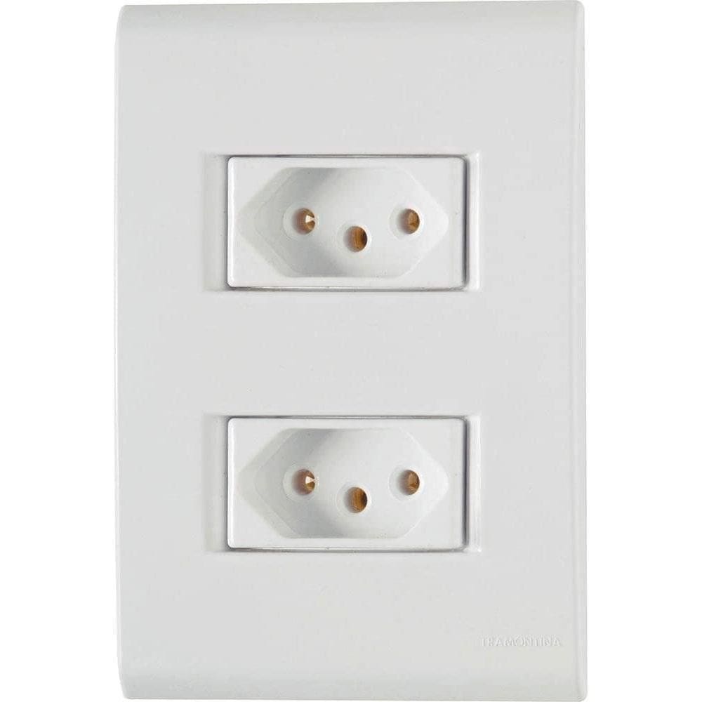 Conjunto 2 Tomadas 2P+T 20A-250V Liz - Tramontina