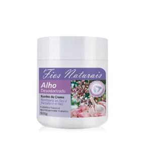 Banho De Creme Alho Desodorizado Fainatus Cosméticos 500G