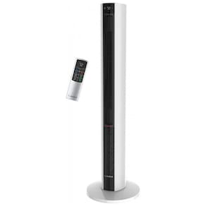 Ventilador de 3 Velocidades e  Aquecedor de Torre de 4 Níveis, 1500W, 110V, LASKO FH500, Branco