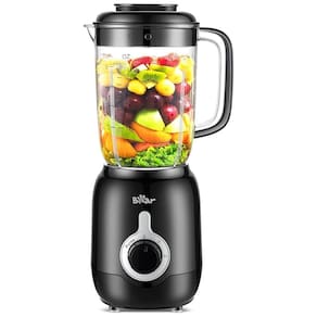 Liquidificador de Bancada 1,4L com 3 Velocidades e Limpeza Autônoma, 110V 700W, Bear, Preto