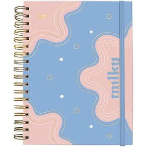 Caderno Univ. Espiral 80 Folhas Smart Milky - DAC