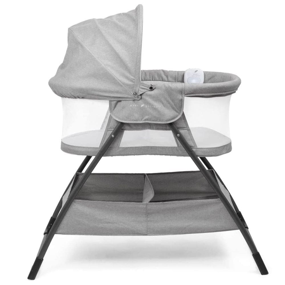 Berço de bebê Baby Delight Beside Me Doze Deluxe Pebble Grey
