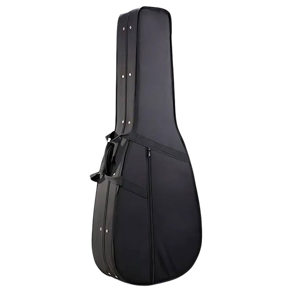 Capa Para Violão Estojo Rígido Voik BB-200 Preta C/ Alça