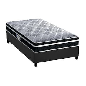 Cama Box Solteiro: Colchão Espuma D33 Probel /Ep Anatômico Tech1500 Plus + Base Gray(88X188)