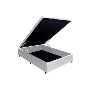 Cama Box Baú Casal Universal Courano White (138x188x35) - Costa Rica