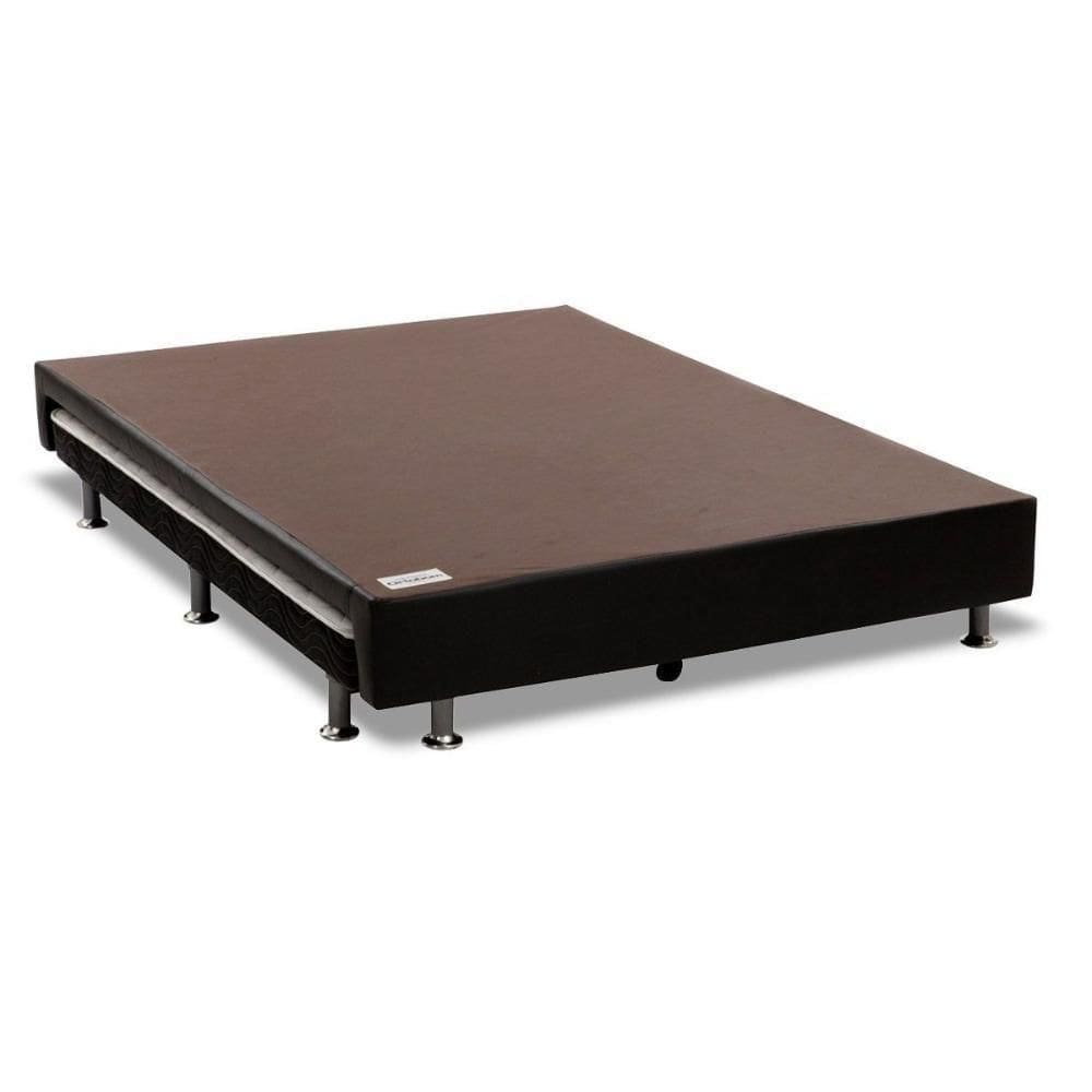 Cama Box Base C/Auxiliar Casal Revolution Courano Nero Black (138X188) - Ortobom