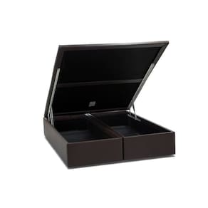 Cama Box Baú Universal King Courano Brown (186x198x35) - Ortobom