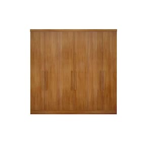 Módulo De Quarto Casal Guarda Roupa Rizon C- 6 Portas E 8 Gavetas Freijó Cumaru - Novo Horizonte