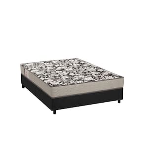 Cama Box Casal: Colchão Espuma Ortobom Physical Ultra Resistente + Base Crc Camurça Gray(138X188)