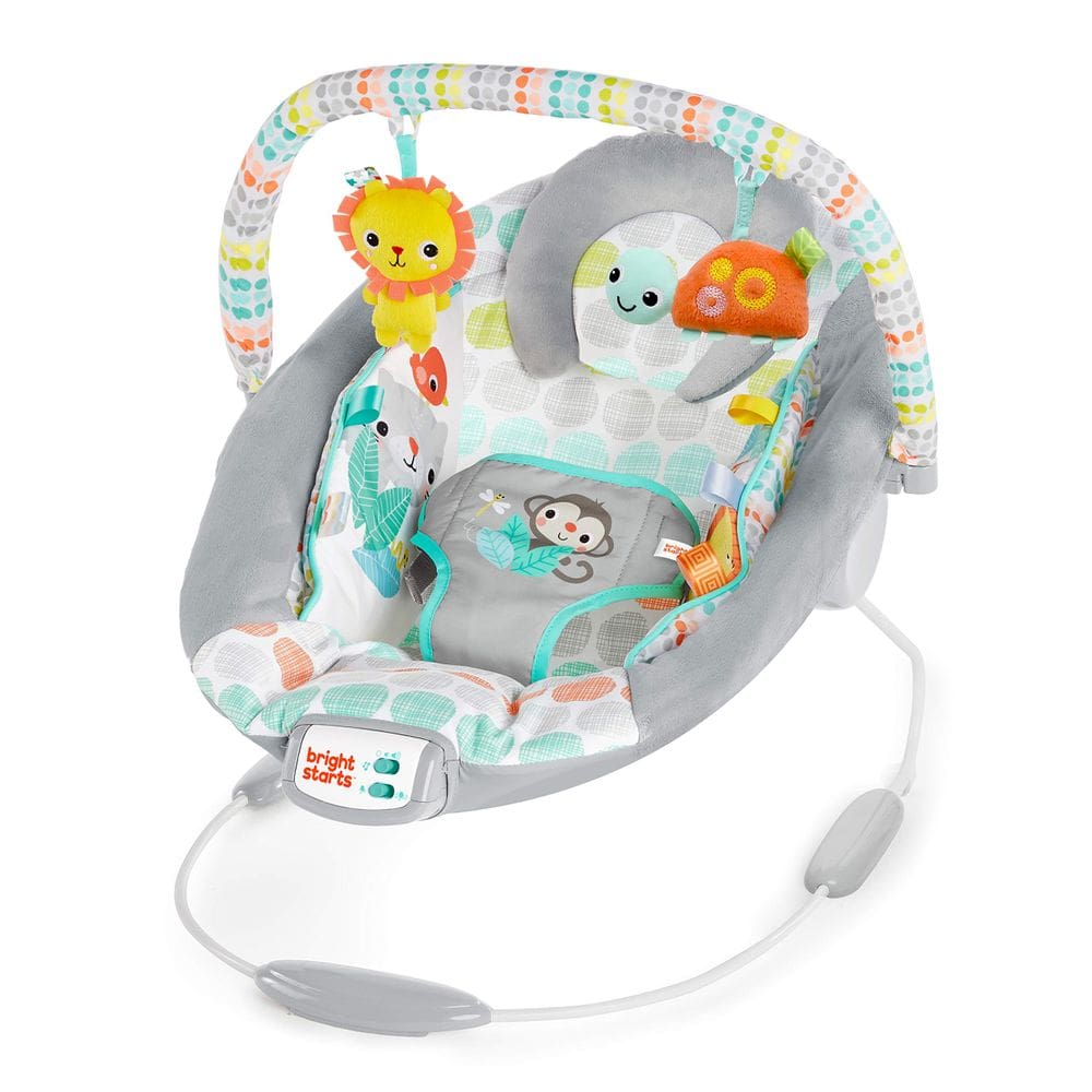 Baby Bouncer Bright Starts Comfy Soothing Vibrations 0-6M