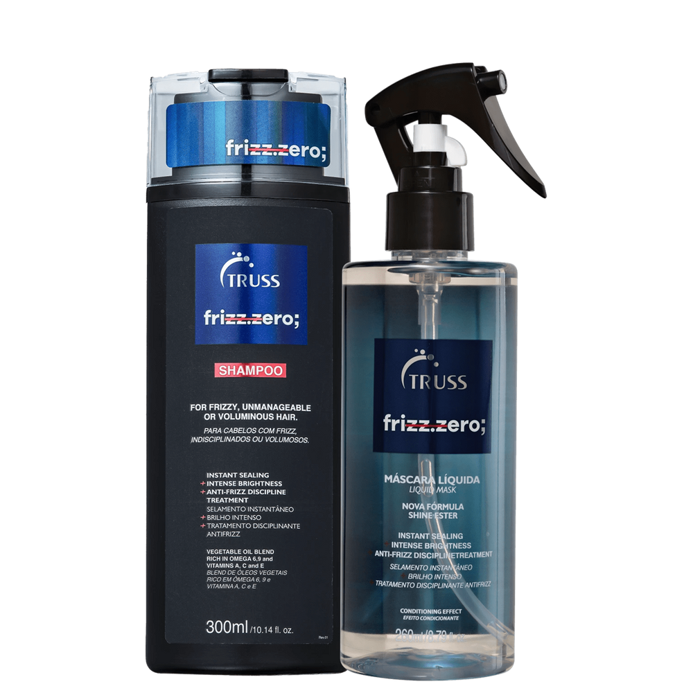 Kit TRUSS Frizz Zero Duo Essential (2 Produtos)