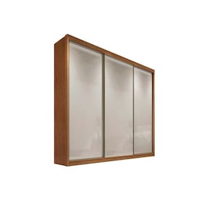Guarda Roupa Solteiro 3 Portas E 8 Gavetas Sollo-logan Freijo Cumaru C- Fendi