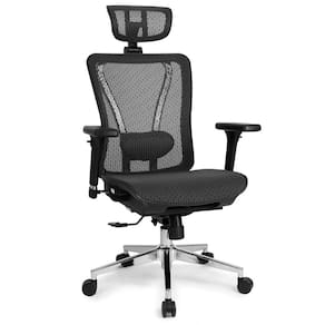 Cadeira Escritório DT3 Moira - Ergonômica, Reclinável, Preta